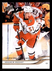 2025-26 Upper Deck #251 Olen Zellweger Anaheim Ducks