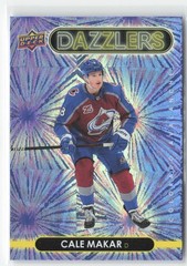 2021-22 Upper Deck Series 1 – Dazzlers Cale Makar #DZ-14 Purple