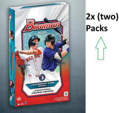 2026 Bowman Baseball 2 Hobby Packs (2x Packs) 16 Cards- In Hand