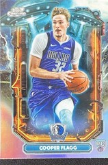 Cooper Flagg 2025-26 Topps Cosmic Chrome Extraterrestrial Talent Refractor RC -1