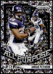 2024 Panini Prizm #9 Adrian Peterson All Purpose No Huddle Disco