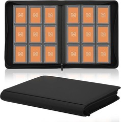 Toploader Binder Holds 288 Toploaders 9 Pocket Top Loader Binders for 3 x 4»