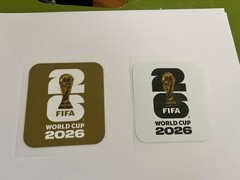 Legacy Argentina Portugal World Cup Player Size Soccer Shirt Jersey Patch Badge