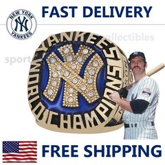 1977 NY Yankees World Series Ring – MUNSON #15 – Fan Gift – MLB Replica Ring