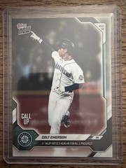 2026 MLB Topps NOW® Colt Emerson Card#219 1st MLB HIT HR (Base)