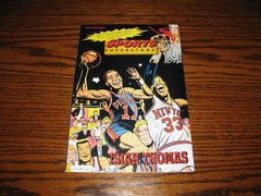 ISIAH THOMAS – Basketball Comic Book!! Oddball! PISTONS