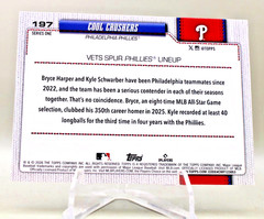 2026 Topps Series 1 – #197 Cool Crushers Phillies