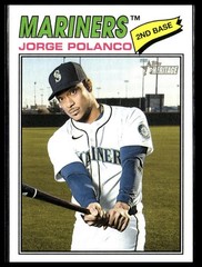 2026 Topps Heritage 135 Jorge Polanco Seattle Mariners Short Print SP