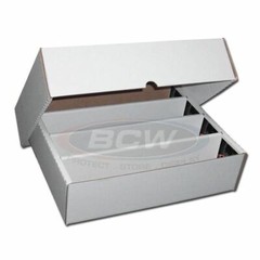 (2x) BCW Monster FULL LID (3200 Count) Corrugated Cardboard Storag Box-Full Lid
