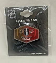 2026 NHL Stanley Cup Finals Pin Duel Team Carolina Hurricanes / Vegas Knights