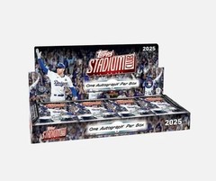 RIP & SHIP 2025 Topps Baseball Stadium Club Hobby Box Factory Sealed