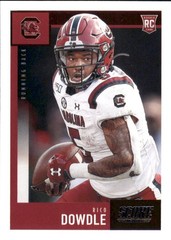 2020 Score Football Card #391 Rico Dowdle RC