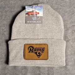Rams Leather Rectangle Patch NFL (Patch Only)