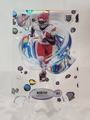 2024 Topps Signature Class XAVIER WORTHY #F-8 Fluidity RC Rookie SP Card Chiefs