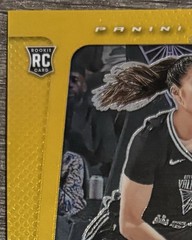 Kaitlyn Chen 2025 Panini Prizm WNBA SP RC Gold Prizm Auto Autograph /10 #TB-KC
