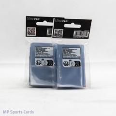 (2) Ultra Pro Tobacco Size Soft Sleeves 100ct Ultra Clear Free Shipping!
