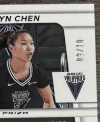 Kaitlyn Chen 2025 Panini Prizm WNBA SP RC Gold Prizm Auto Autograph /10 #TB-KC