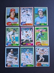 1981 OPC baseball U-pick to complete your set Gray backs #1 – 199 – EX+-MNT/READ