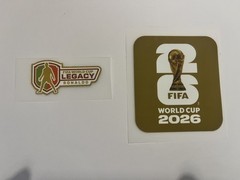 Legacy Argentina Portugal World Cup Player Size Soccer Shirt Jersey Patch Badge
