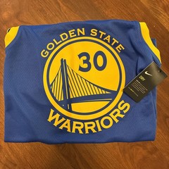 Nike Steph Curry Golden State Warriors 864475-495 XL Jersey Brand New NWT