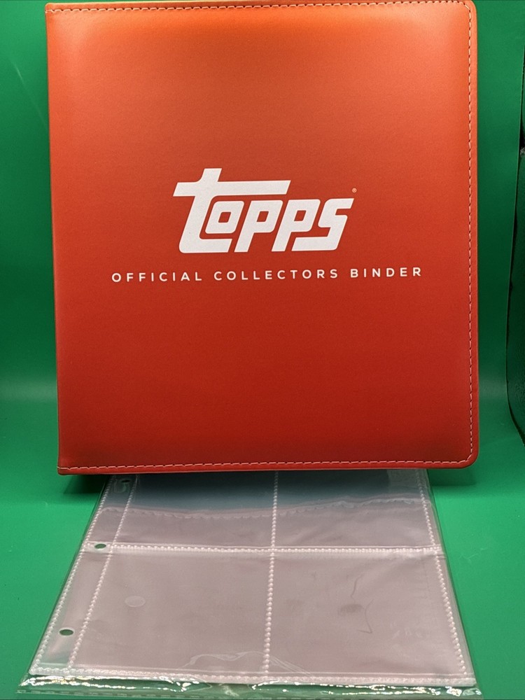 2026 Topps Official Collectors 3-Ring Binder with Card Pages – QTY Available