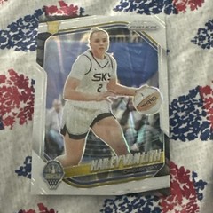 2025 Panini Prizm WNBA Hailey Van Lith 2 Rookie WHITE SEISMIC PRIZM