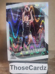 2025 Panini Prizm WNBA White Seismic Prizm #26 Breanna Stewart