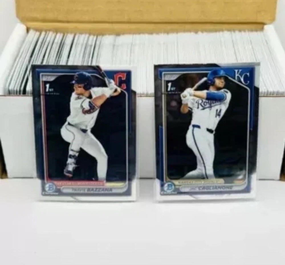 2024 Bowman Draft Chrome Complete Set BDC1-BDC200 – Bazzana Caglianone 1st