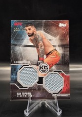 2026 Topps Knockout UFC Ilia Topuria 1-2 Combo Relic Card /199 SP
