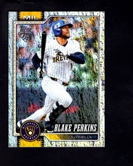 2026 Topps Series 2 Silver Sand Glitter Foil Card #379 – Blake Perkins Brewers