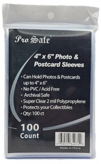 (500-Count) Pro-Safe 4″ x 6″ Photo & Postcard Sleeves 2 Mil Poly Archival Safe