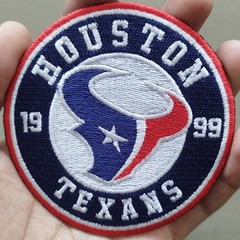 Houston Texans NFL Team Logo Iron On Patch – Sew Patch – Embroidered Patch