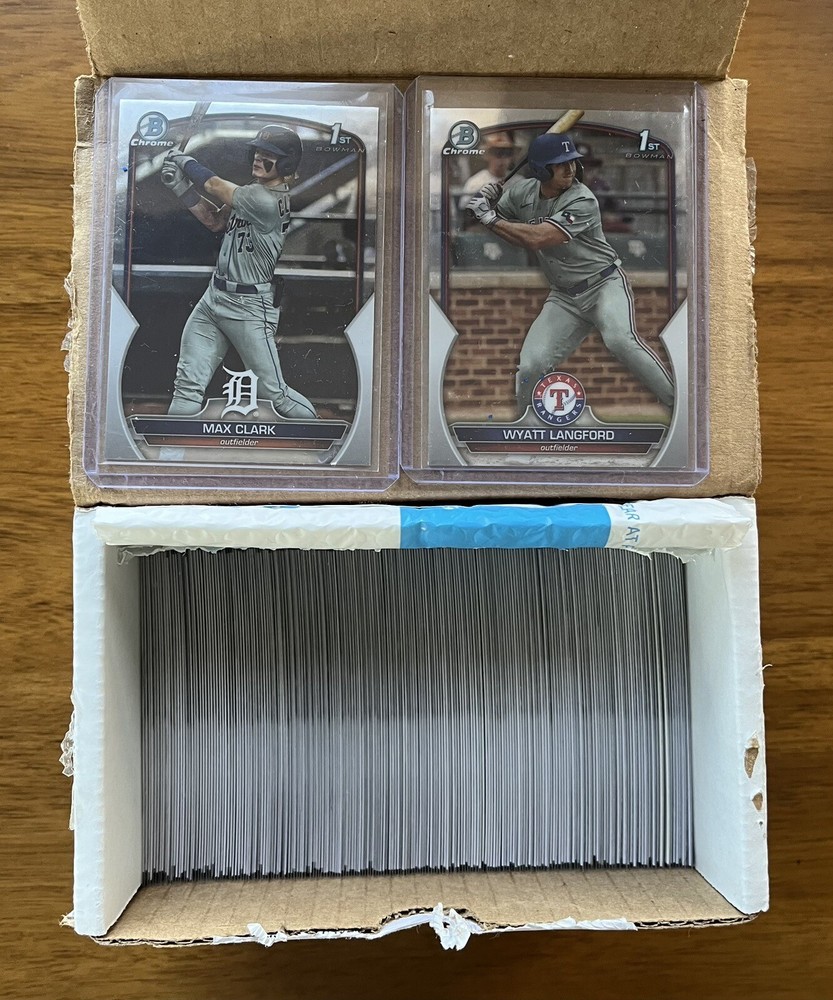 2023 Bowman Draft Chrome COMPLETE SET BDC1 – BDC200 – Wyatt Langford RC