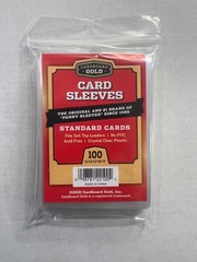Cardboard Gold Standard Card «Penny» Sleeves Lot: 400, 500, and 1000
