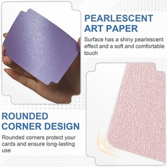 Trading Card Dividers, Multicolor Paper Card Dividers for MTG, TCG, Sports Card