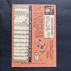 1969 Topps – High # Aurelio Rodriguez, Leonard Garcia #653 (RC)
