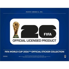 2026 Panini FIFA World Cup Soccer 25-Pack Sticker Box