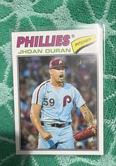 2026 Topps Heritage – Jhoan Duran #14 Short print