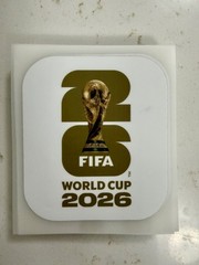 2026 World Cup Jersey Patch Iron Gold White Black Soccer Badge Mundial 2026