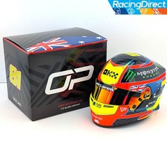 2025 Oscar Piastri McLaren Mini Helmet – 1:2 Scale Bell F1 Helmet – 4100412