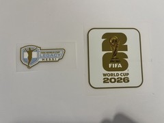 Legacy Argentina Portugal World Cup Player Size Soccer Shirt Jersey Patch Badge