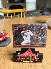 2026 Topps 1991 Throwback Silver Crackle T91-43 Albert Pujols St Louis Cardinals