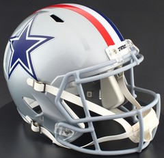 Dallas Cowboys Riddell Speed Full Size Replica Throwback NFL Football Helmet