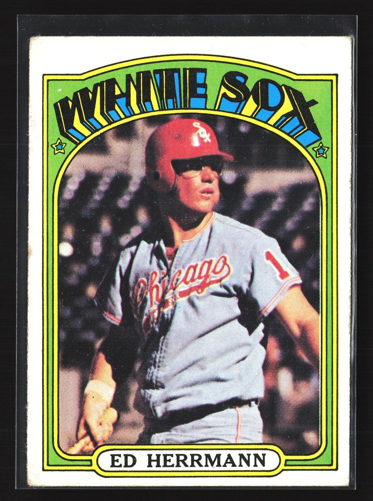 1972 Topps #452 Ed Herrmann EX