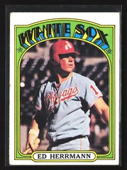 1972 Topps #452 Ed Herrmann EX