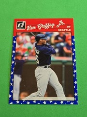 2023 Ken Griffey Jr. Panini Donruss #260 1990 Retro Independence Day Reverse SP