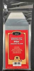 PSA Perfect Fit Sleeves for Graded Slabs PSA Logo 50 sleeves