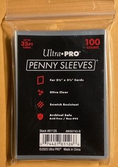 600 Ultra Pro Soft Penny Card Sleeves Standard Cards Free Priority Shipping!
