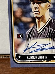 Konnor Griffin 2024 Onyx Vintage Extended Auto Lot – Red /25 Blue /25 Green /50