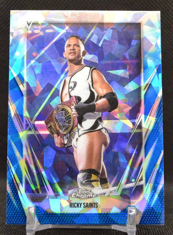 RICKY SAINTS – 2026 Topps Chrome WWE Sapphire Edition #94